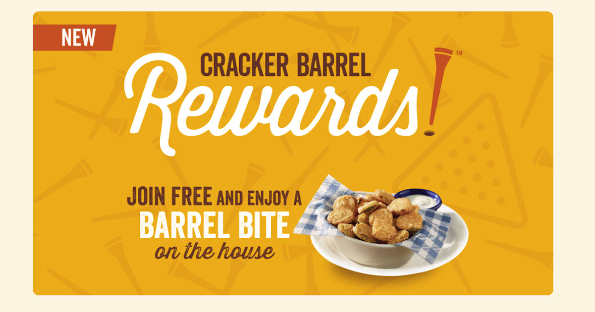 Cracker Barrel Birthday Freebie