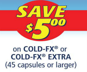 Coupons cold fx