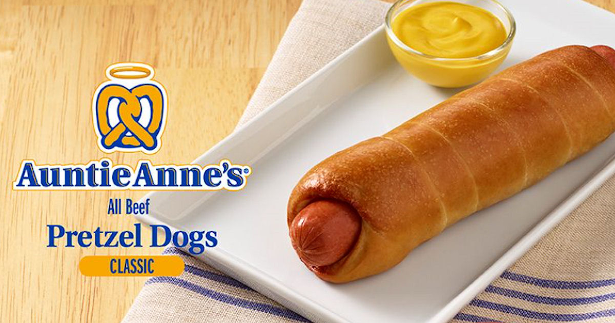 Free Auntie Anne's Pretzel Dog - Free Product Samples