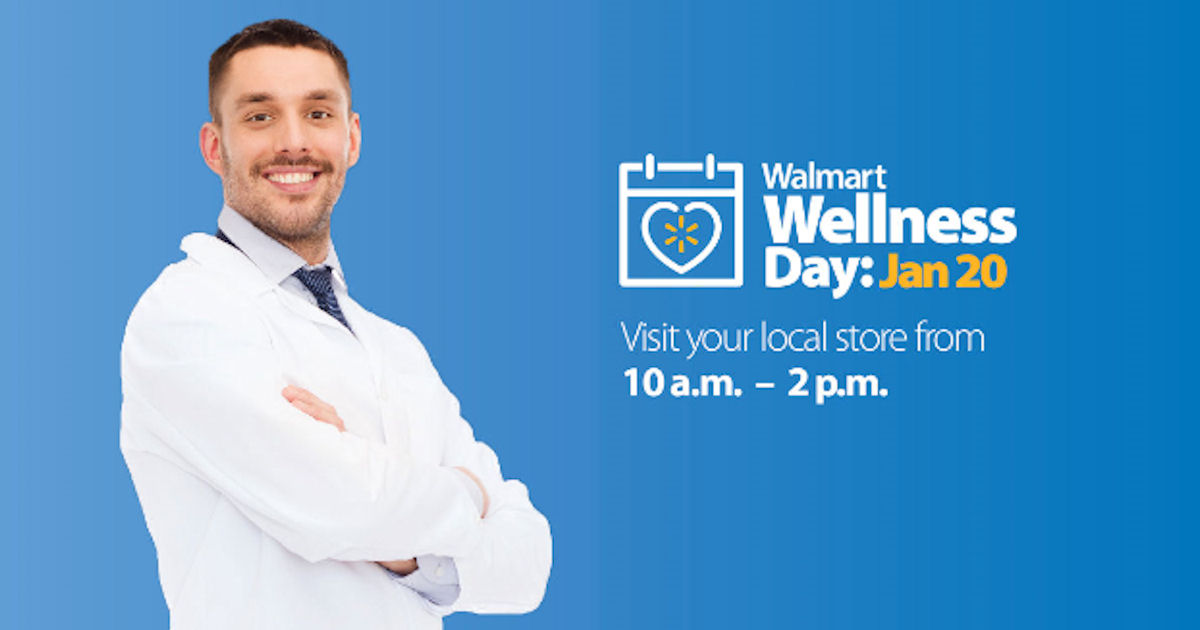 Walmart Wellness Day Free Samples, Screenings & More Free Product