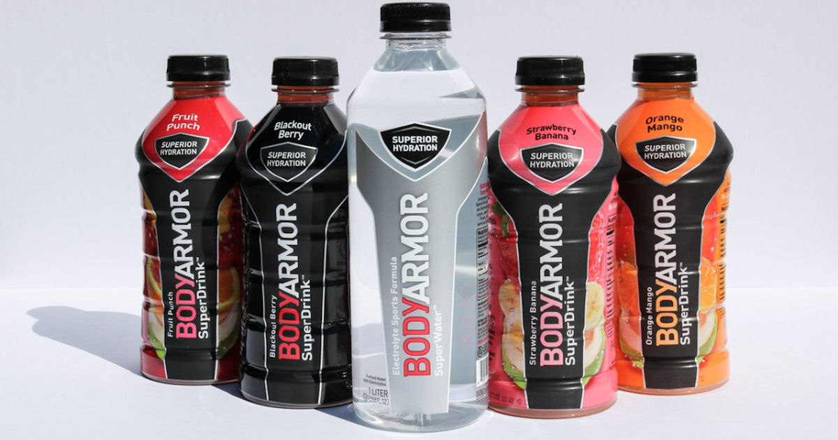 who created body armour drink