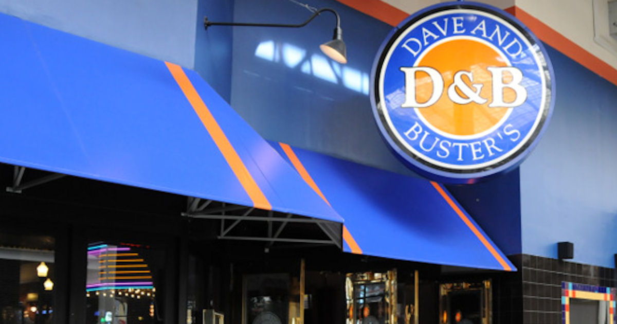 Dave and Buster's Birthday Freebie