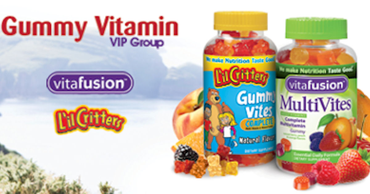Free Vitafusion & Lil Critters Gummy Vitamins Free Product Samples