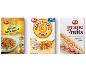 Post - $2 Coupon Savings On Post Whole Grain Cereals - Printable Coupons