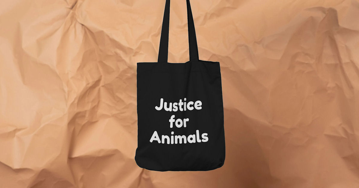 Action Network Justice for Animals Tote