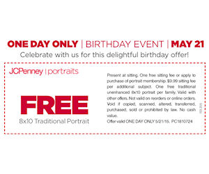 jcpenney portrait free sitting fee coupons