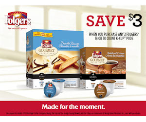 folgers k cups coupons