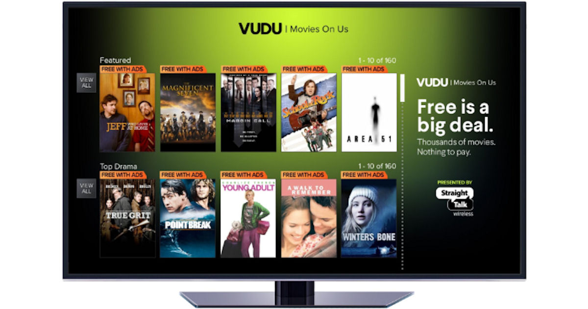 VUDU - Watch TV & Movies for Free - Free Stuff & Freebies