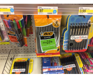 FREE BIC Pens at Target with Coupon - Daily Deals &amp; Coupons